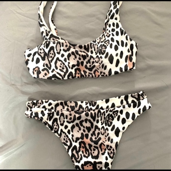 Cheetah high waisted bikini - Picture 1 of 1
